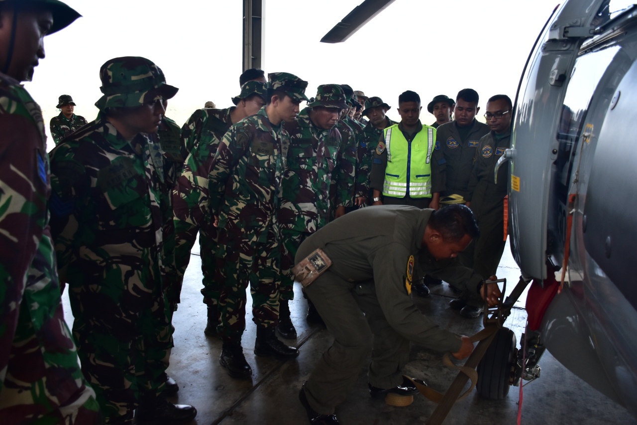 Hari Pertama Latfungsikes 2024, Wing Udara 2 Beri Materi Dasar Evakuasi Medis Udara