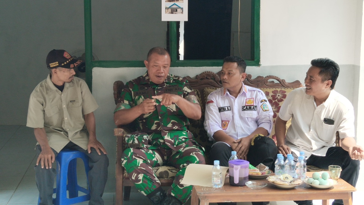 Kapoksahli Kodam V/Brawijaya Kunjungi Perehaban RTLH di Wilayah Teritorial Kodim 0817/Gresik