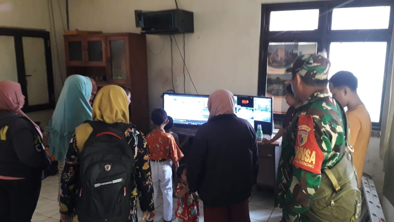 Terjadi Pencurian di Wilayah, Babinsa Cek Lokasi