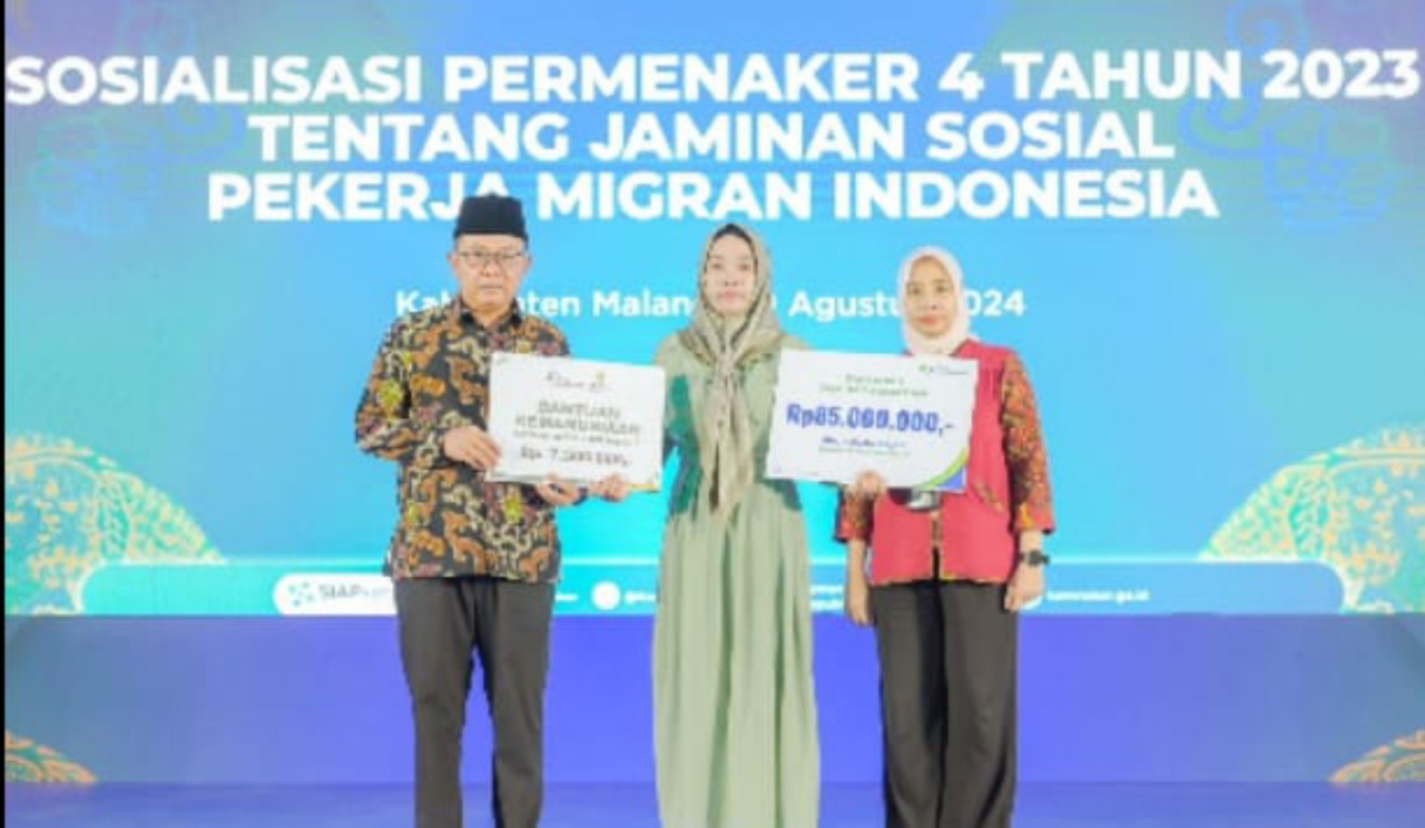 Dorong Kepesertaan BPJS Ketenagakerjaan, Menaker Ida Sosialisasikan Jaminan Sosial untuk PMI