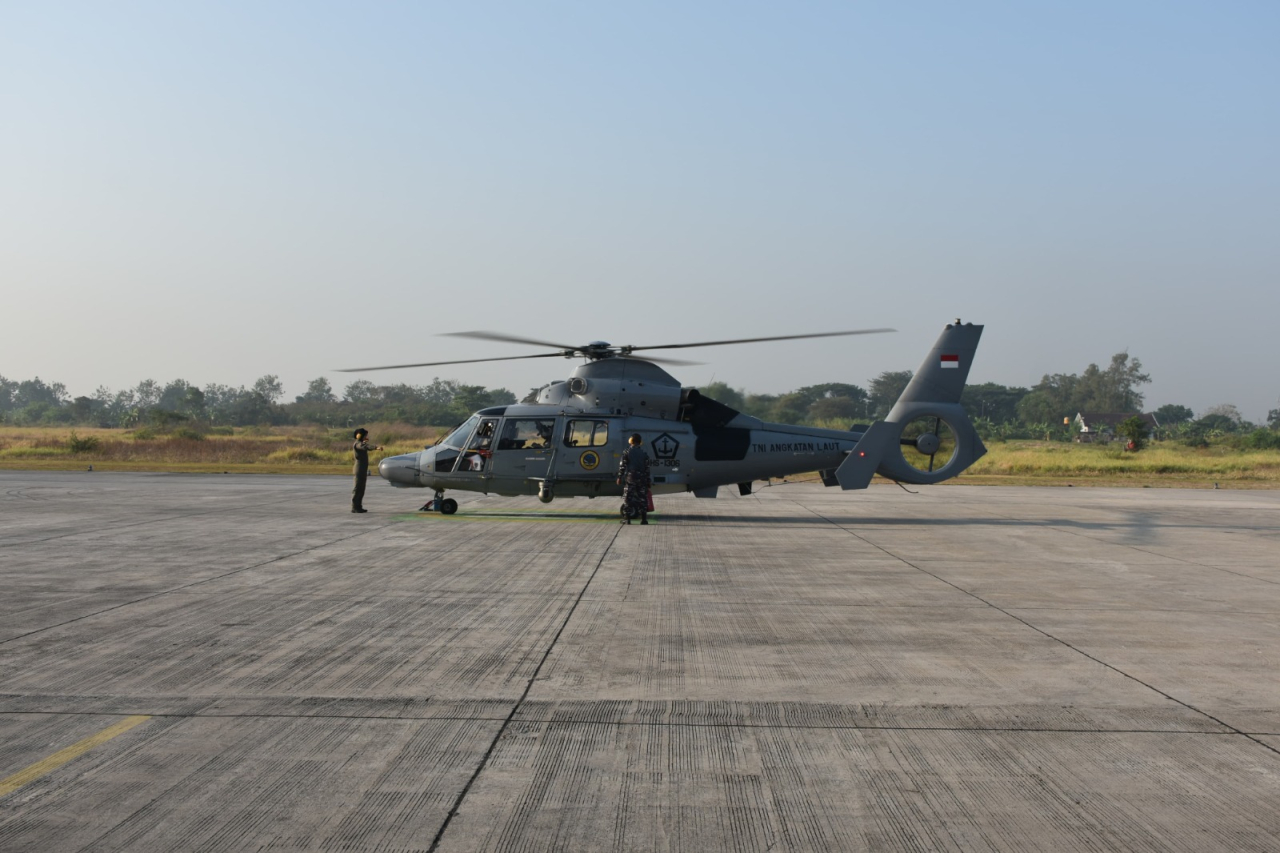 Crew Helikopter Panther HS-1306 Ikuti Latihan Jelang Pratugas Konga TNl Satgas MTF Unifil