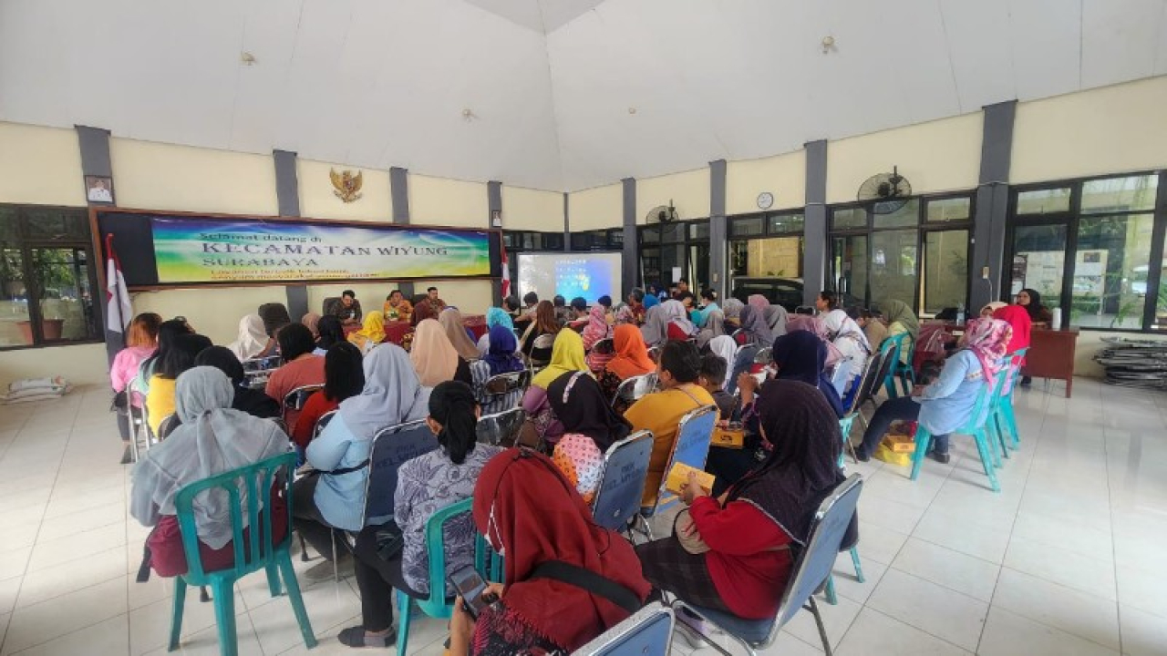 BPJS Ketenagakerjaan Gelar Sosialisasi untuk UMKM & Pedagang SWK di Kec. Wiyung