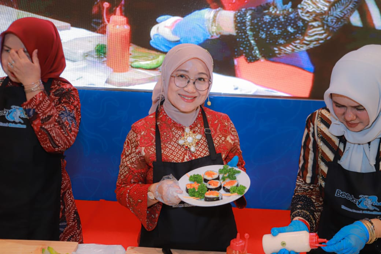 Ayo Makan Ikan! Ketua Forikan Isye Adhy Kampanyekan Gizi Seimbang Lawan Stunting