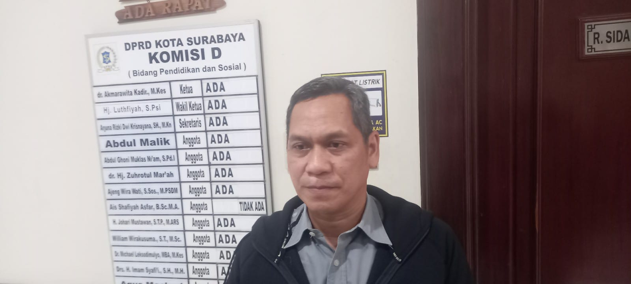 Ketua Komisi D DPRD Kota Surabaya