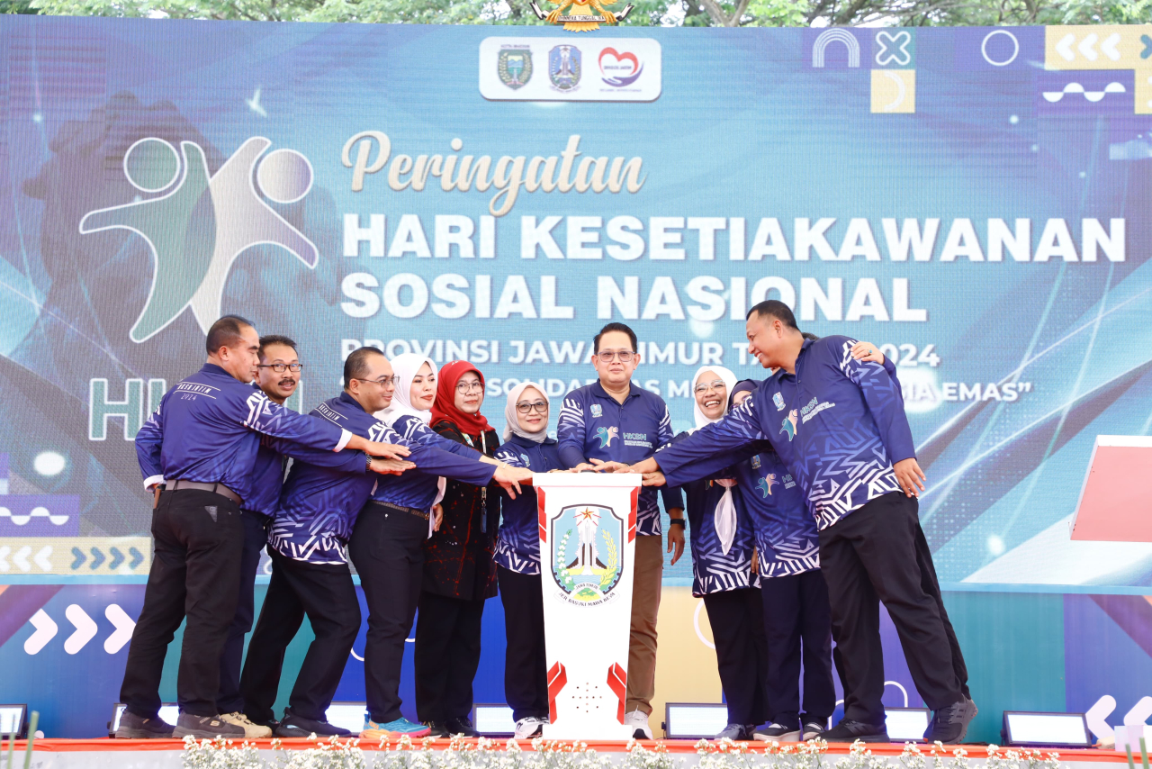 Peringatan HKSN 2024 : Pj. Gubernur Adhy Ajak Warga Jatim Tingkatkan Empati, Wujudkan Indonesia Emas