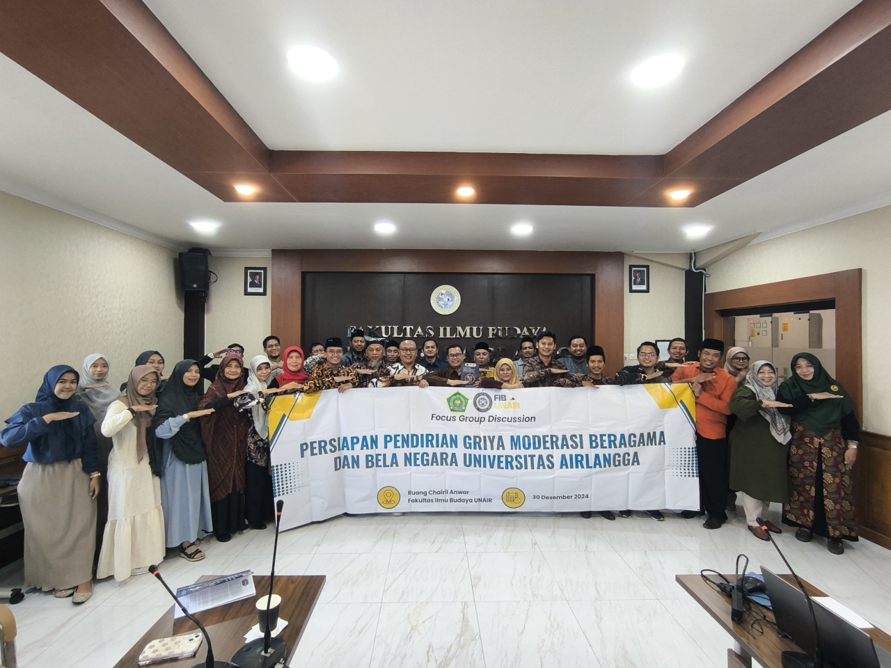 FIB Unair dan Kemenag RI Gandeng Tangan, Perkuat Moderasi Beragama