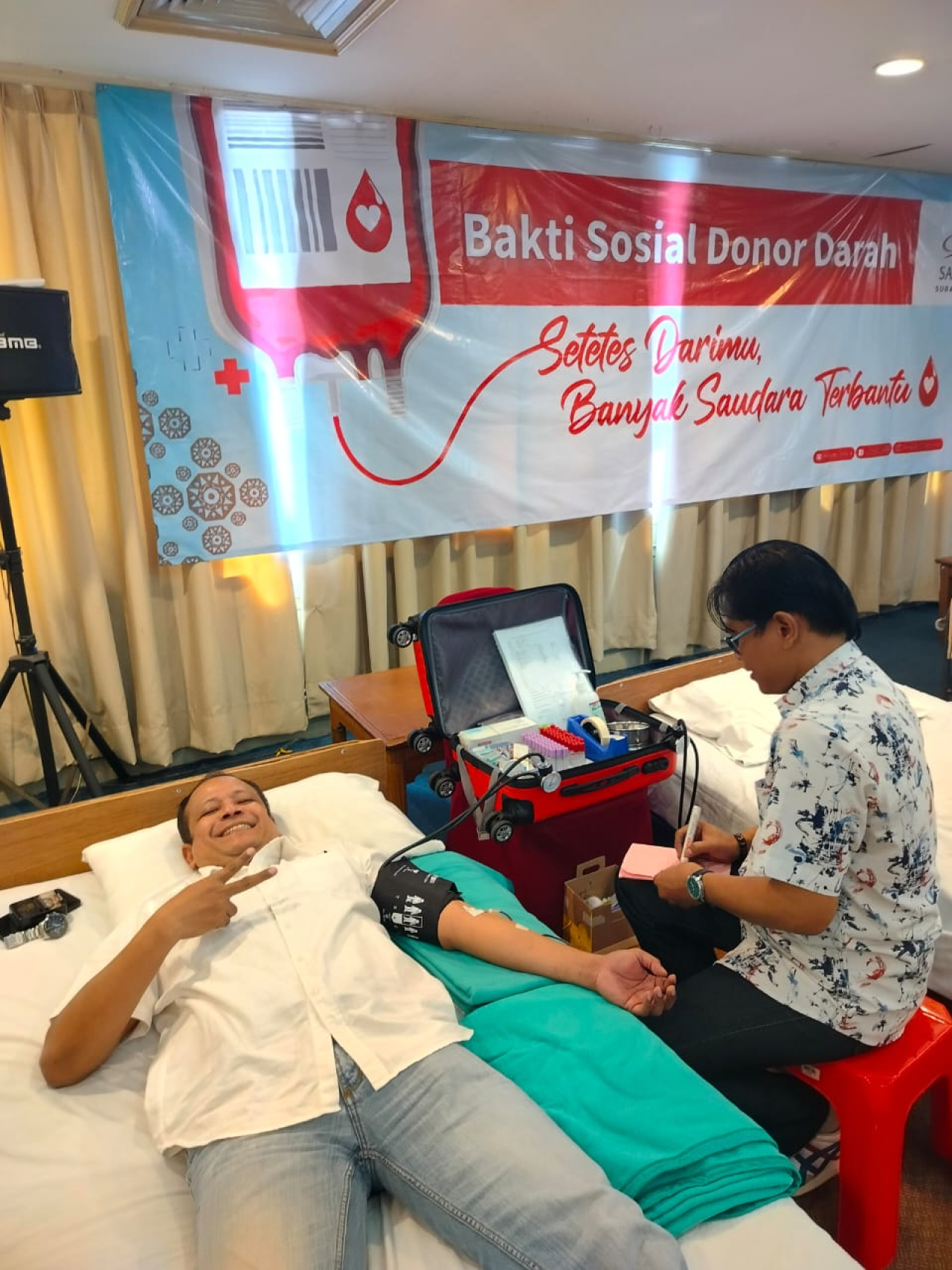 Kegiatan Donor Darah di Sahid Hotel Surabaya: Wujud Kepedulian Bersama untuk Kemanusiaan