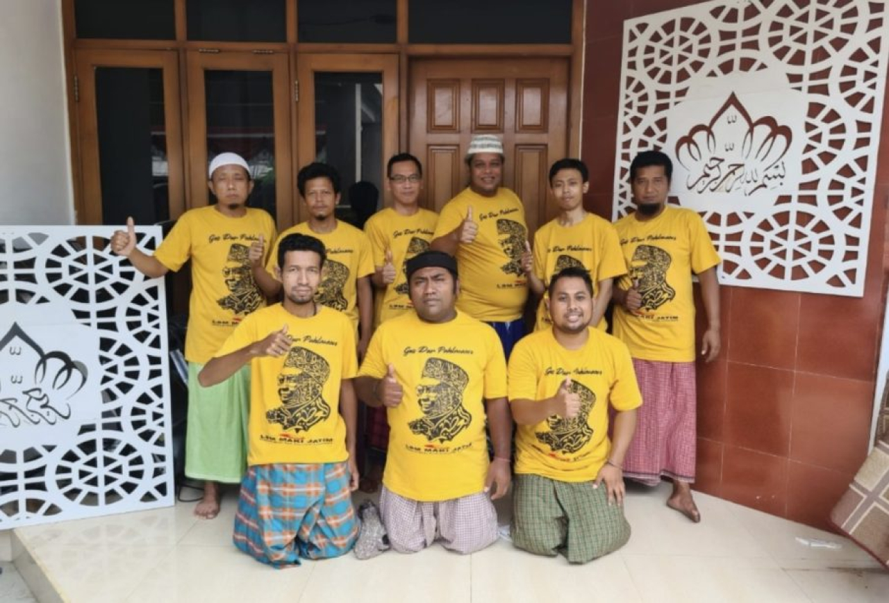 Ketua MAKI Jatim beserta jajarannya. (Foto: makinews.com)