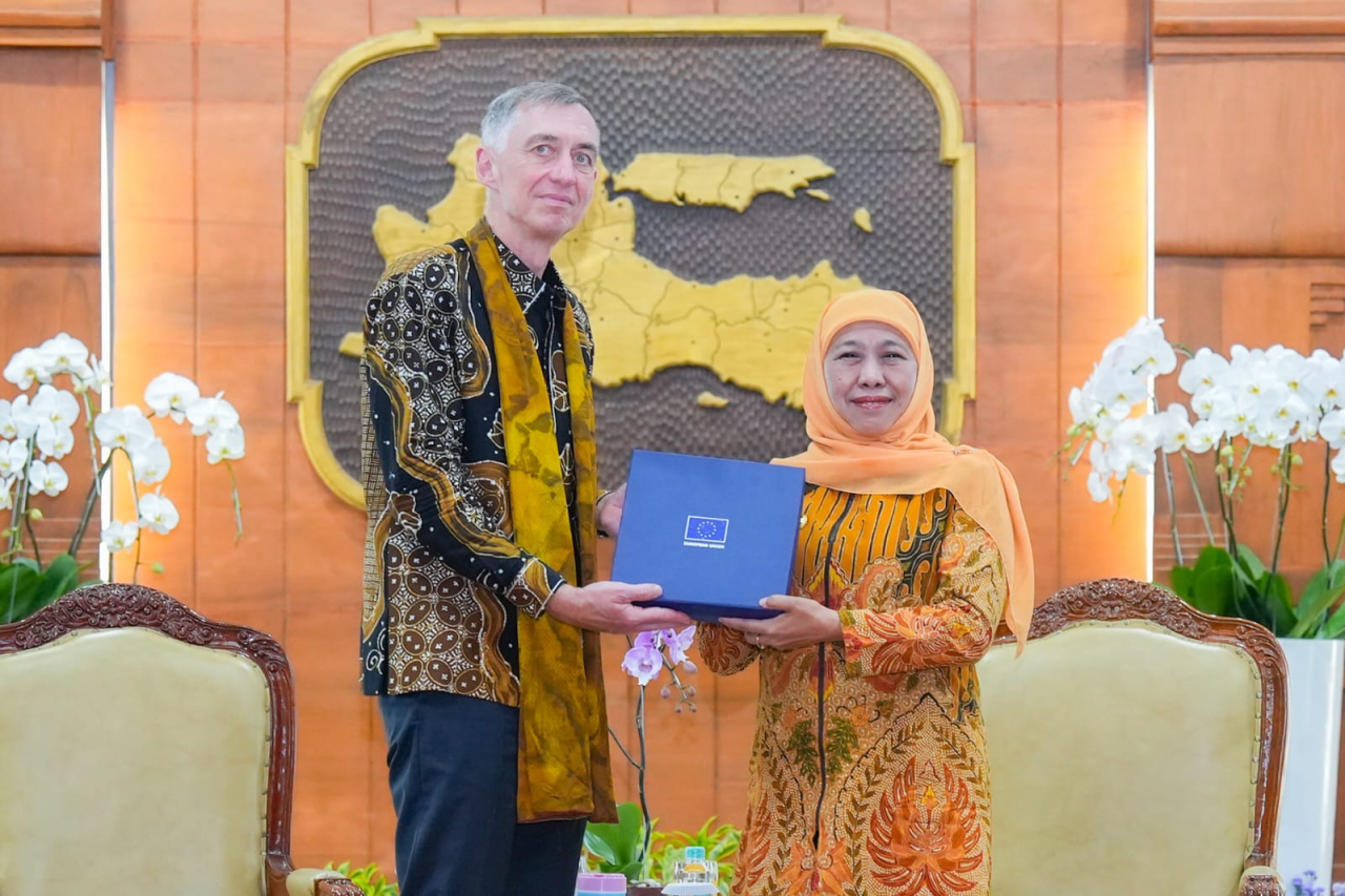 Gubernur Khofifah dan Dubes Jerman Bertemu di Grahadi, Proyek SRRL Siap Ground Breaking 2027