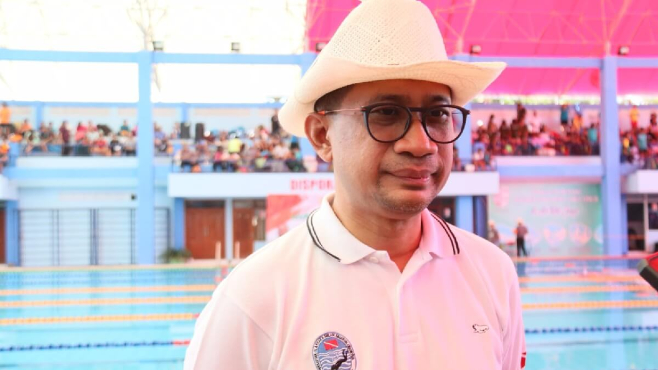Ketua Persatuan Olahraga Selam Seluruh Indonesia (POSSI) Jawa Timur, Mirza Muttaqien