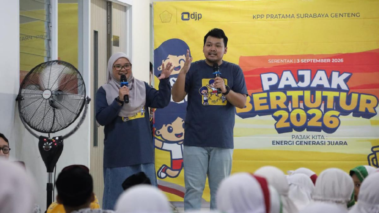 DJP Jatim I Bangun Kesadaran Pajak Generasi Muda melalui Edukasi di Sekolah